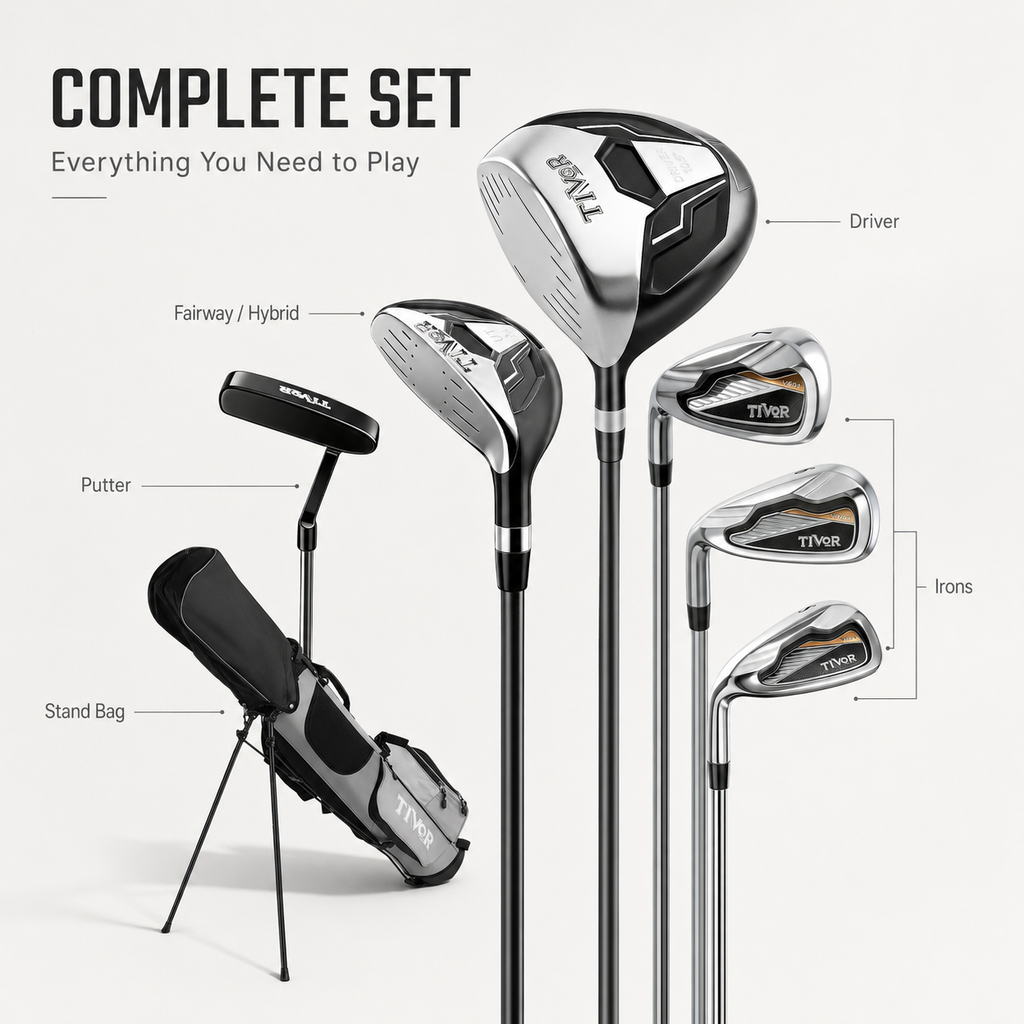 7-Piece Complete Golf Set