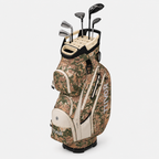 TIVOR 15-Way Silent T-Lock Golf Cart Bag with Full-Length Dividers