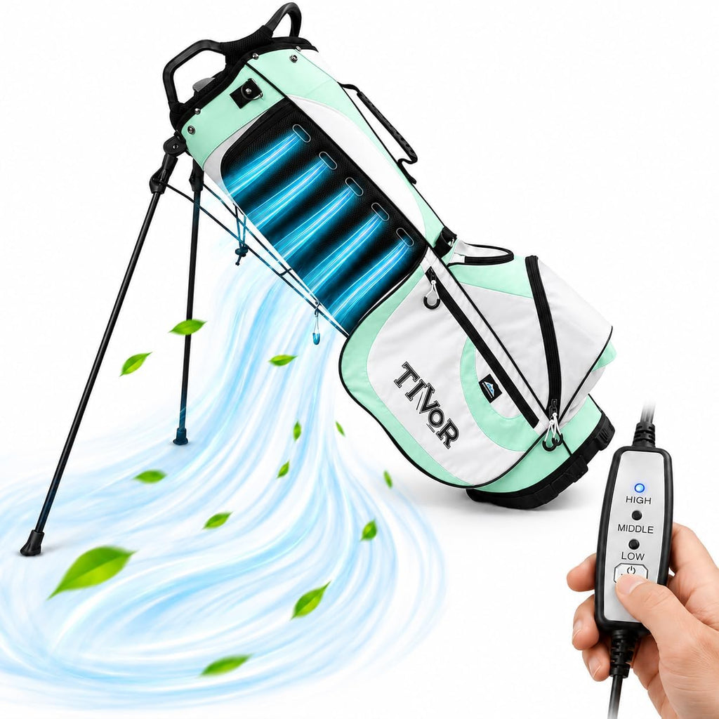Golf Stand Bag for Men, 7-Way Lightweight Design for Walking Golfers