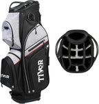 TIVOR 2026 Golf Cart Bag - 14-Way Full-Length Dividers, 9 Pockets, Easy-Access Handle & Ergonomic Straps | Perfect for Cart & Walking, Includes Rain Cover