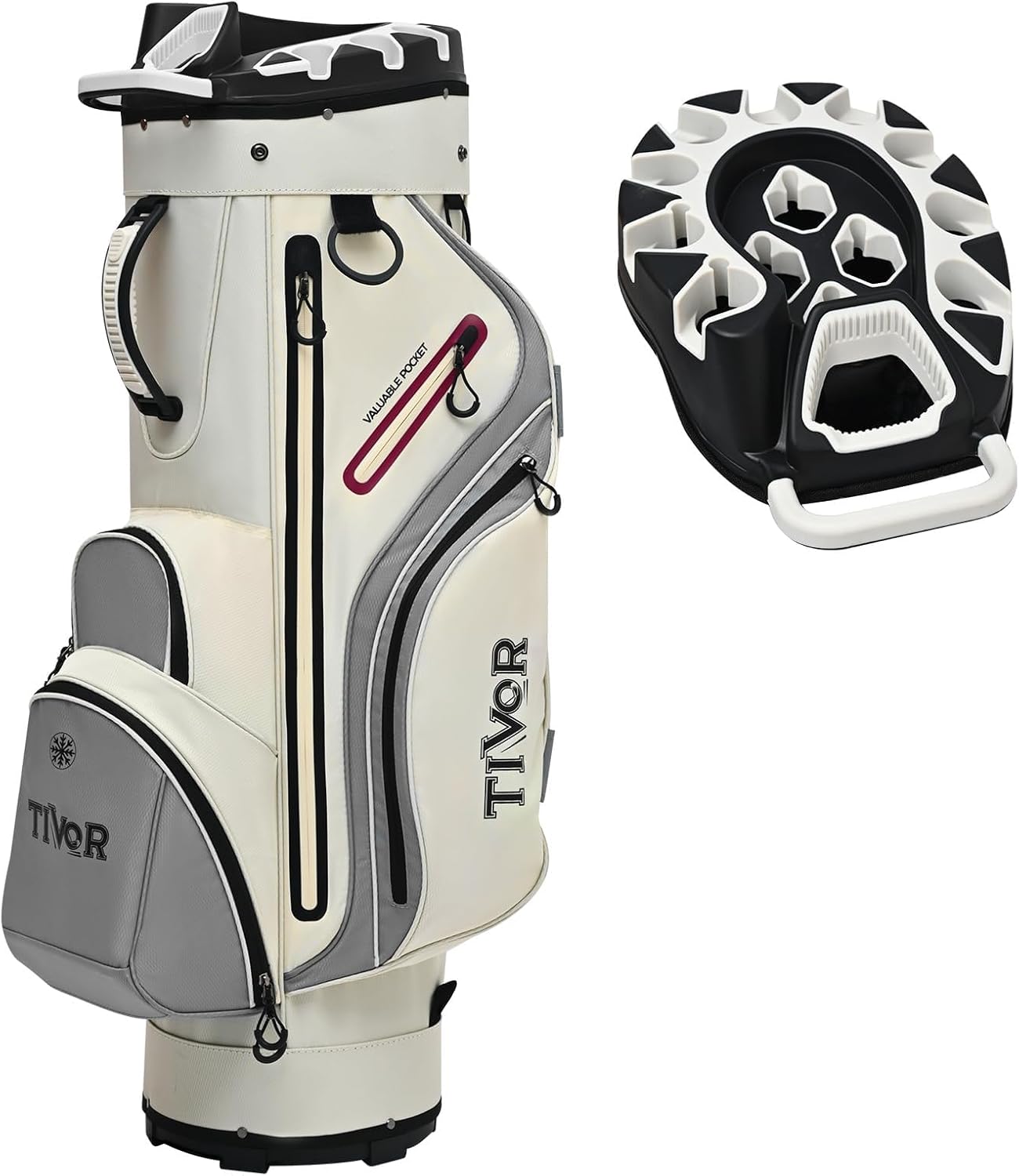 14-Way T-Lock Golf Cart Bag