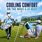 Golf Stand Bag for Men, 7-Way Lightweight Design for Walking Golfers