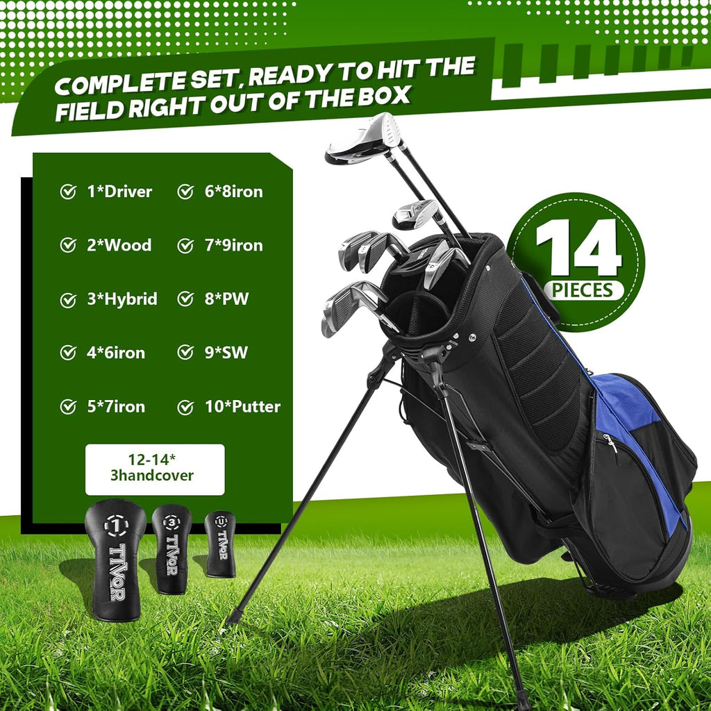 14-Piece Complete Golf Set（gray）