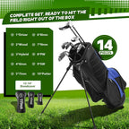 14-Piece Complete Golf Set（gray）