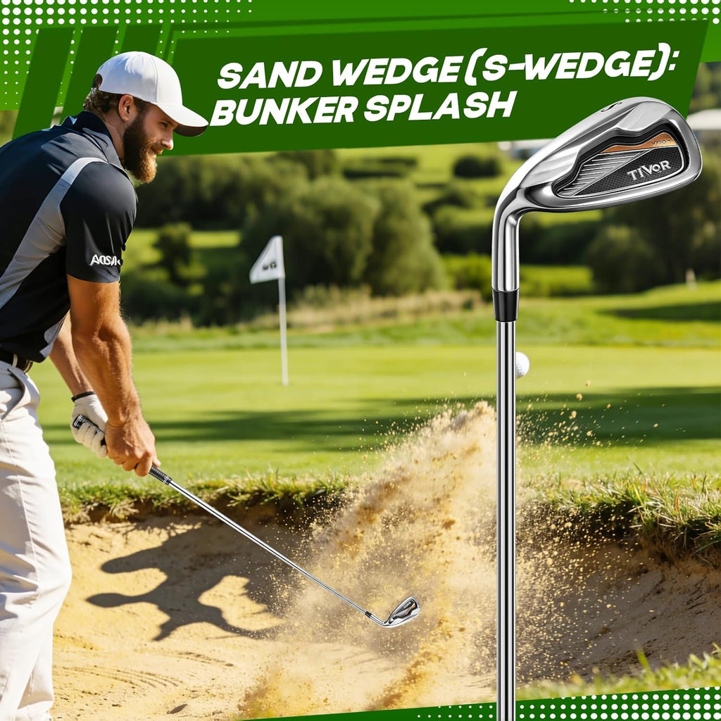 7-Piece Complete Golf Set（gray）
